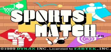 Sports Match screen shot title